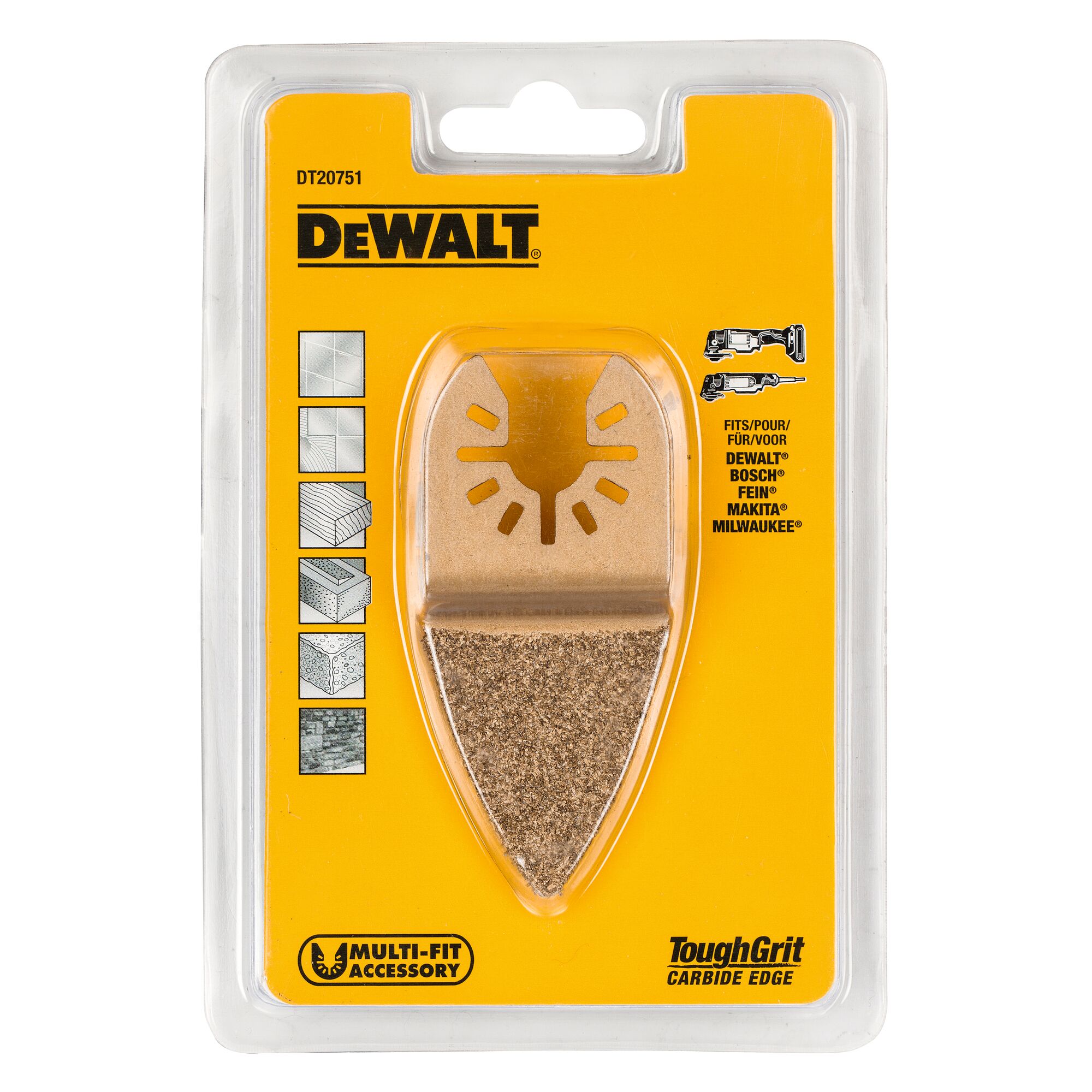 DeWALT 1-Piece Oscillating Saw Blade for use with Oscillating Multi-Tool