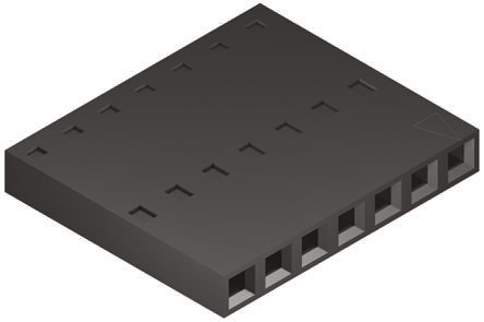Molex, SL Female Connector Housing, 2.54mm Pitch, 20 Way, 1 Row