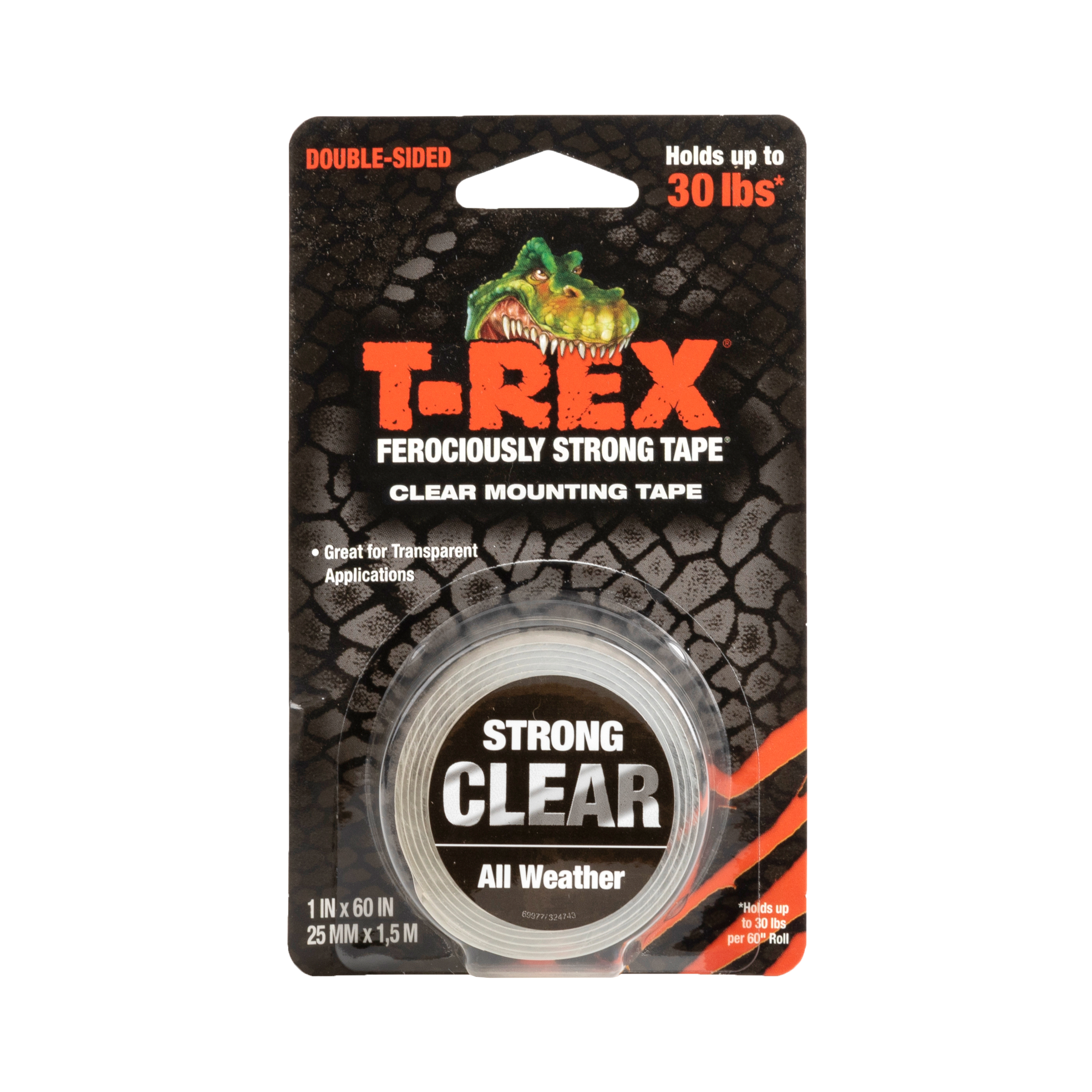 T-REX 285664 Clear T-REX Office Tape 25mm x 1.5m