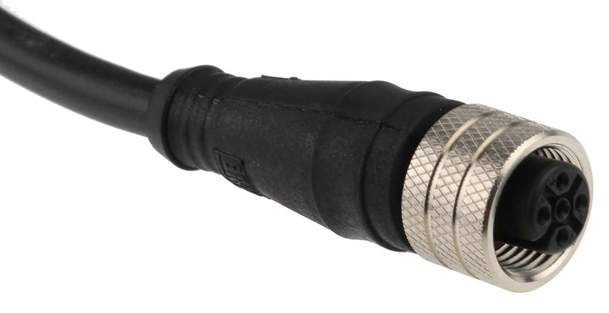 Brad from Molex Female 5 way M12 to Unterminated 5 way Free End Sensor Actuator Cable, 5 m