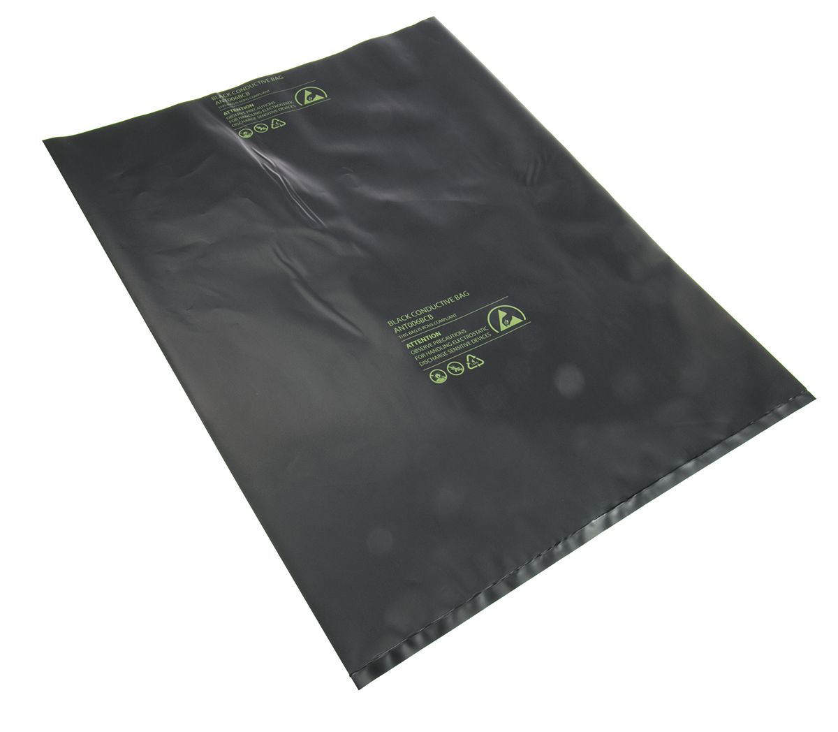 RS PRO Black Conductive Bag 406mm(W)x 305mm(L)