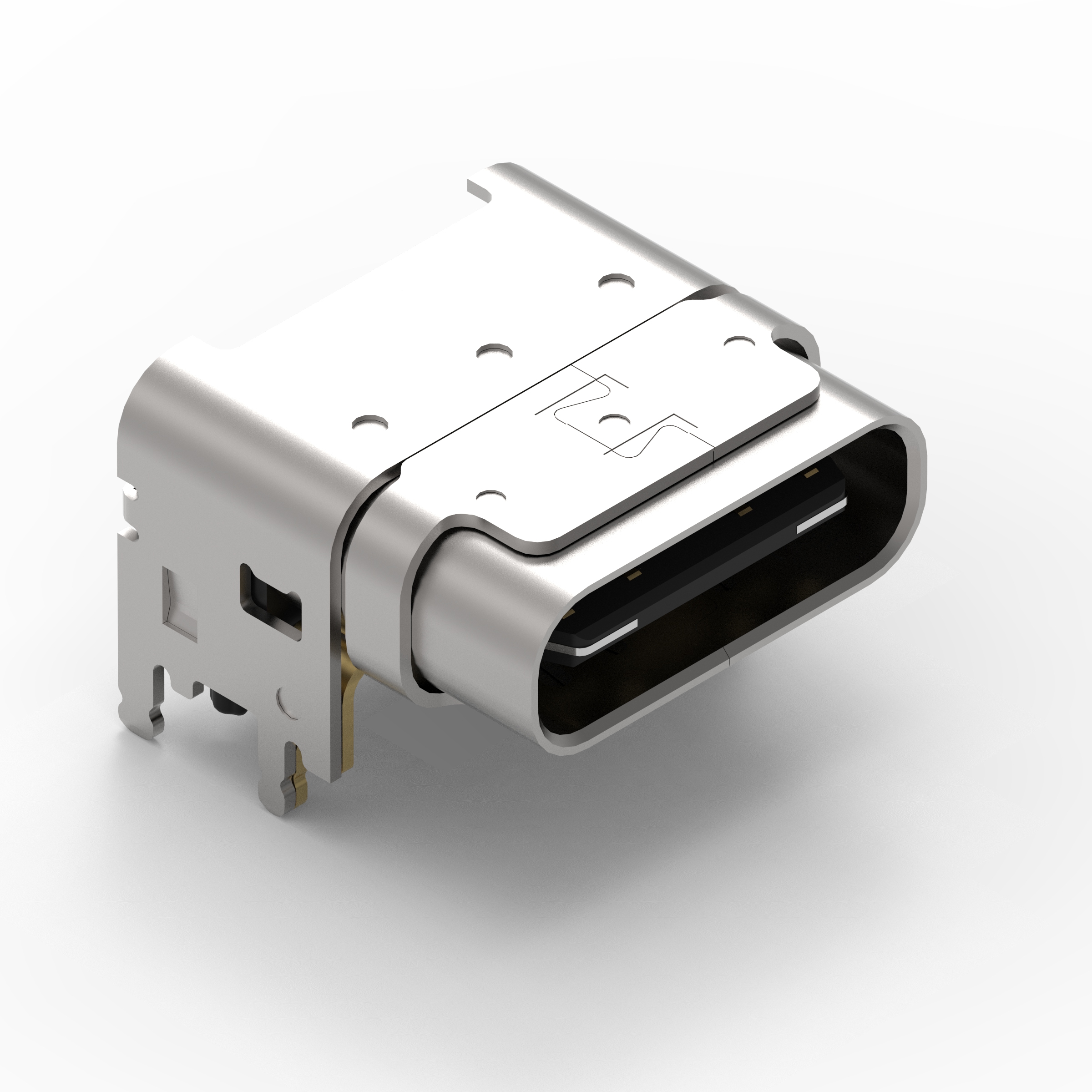 Wurth Elektronik Straight, Plug-In, Receptacle Type Type C USB 3.1 USB C Connector