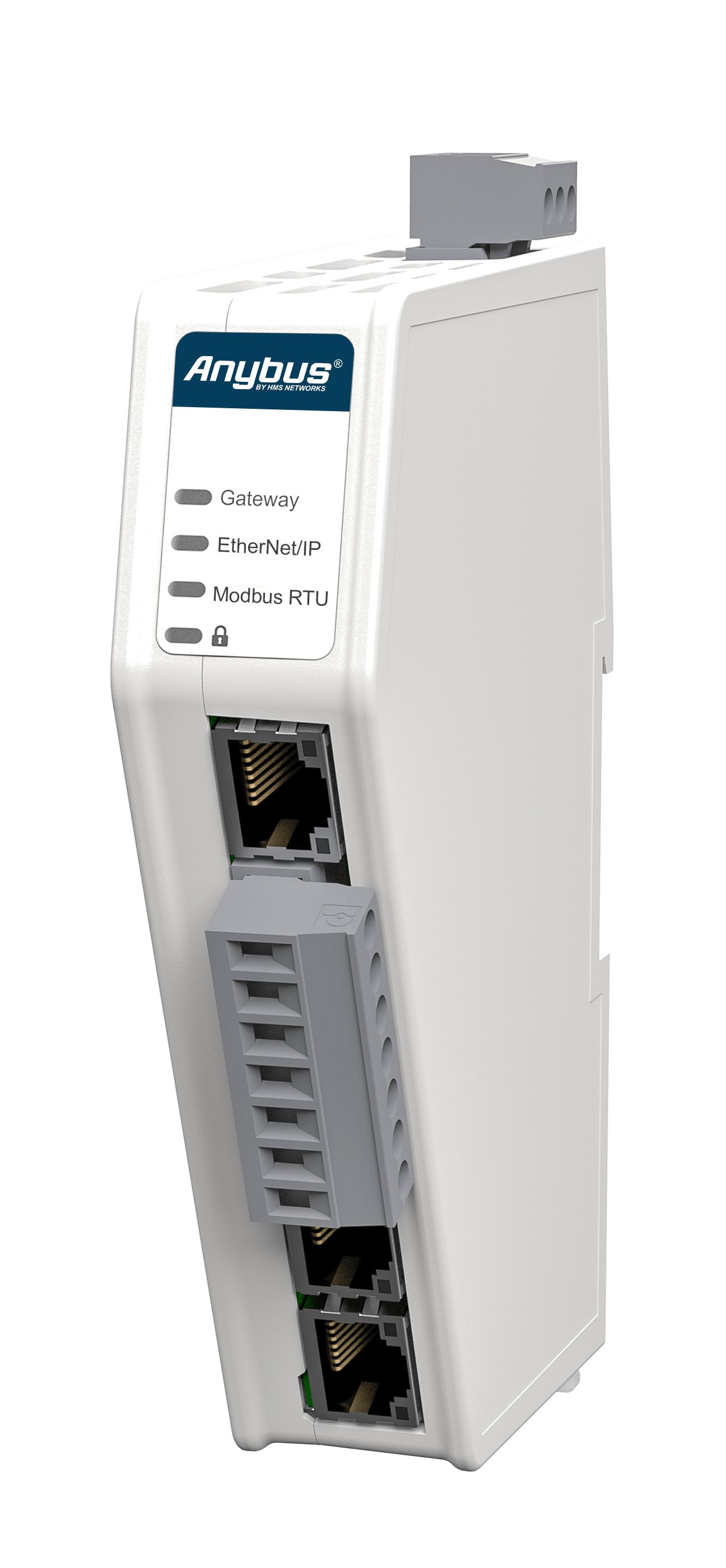 Anybus ABC3310 Series Converter for Use with Modbus RTU Control Systems, RJ45, RJ45, 12 → 30 V dc