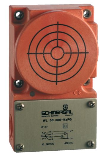 Schmersal Inductive Rectangular Proximity Sensor, 5 mm Detection, PNP NO+NC, 10 → 60 V dc
