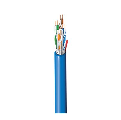 Belden10GXE00, 305m Cat6a, Grey Unterminated to Unterminated, F/UTP Shielded, Unterminated LSZH Sheath