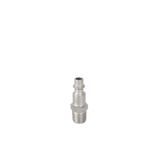 RS PRO Brass, Steel Male Pneumatic Quick Connect Coupling, BSPT 1/2 Male Threaded