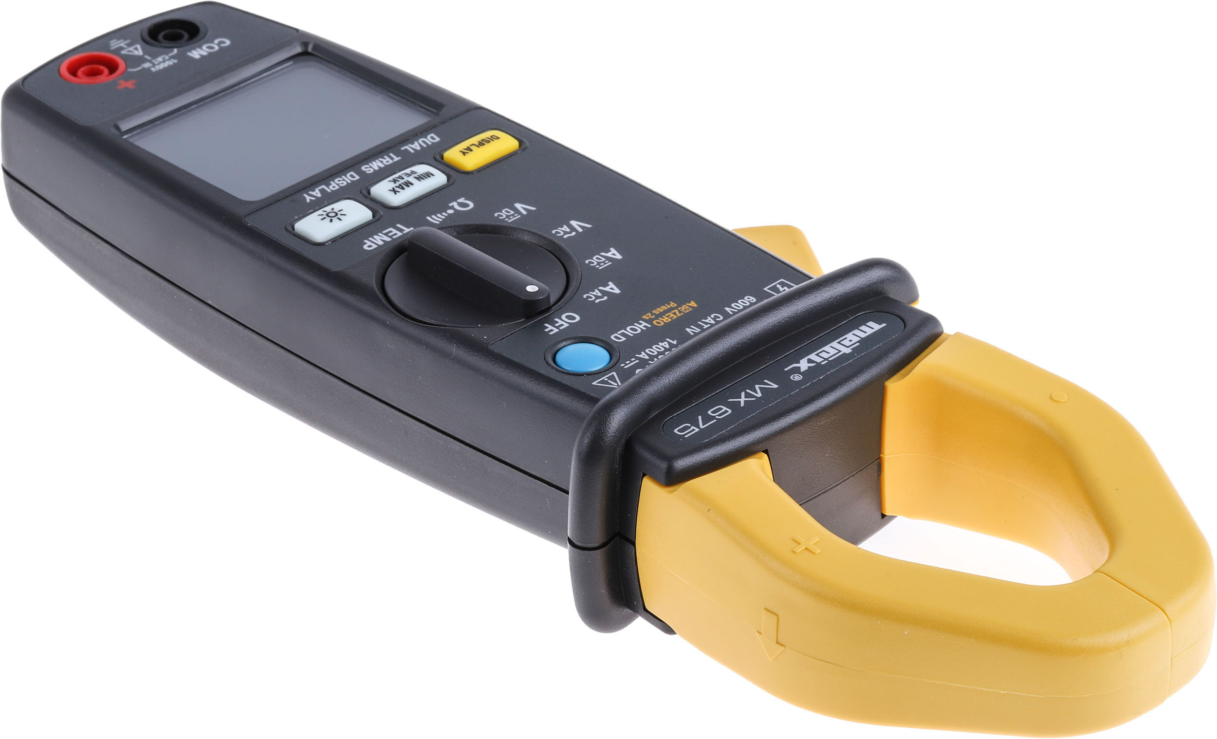 Metrix MX675 Clamp Meter, 1400 A 1000 A 1400 V 1000 V ac CAT IV, CAT III