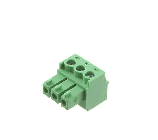 RS PRO, 3.81mm Pitch, 3 Way, Pluggable Terminal Block, Plug, Free Hanging (In Line)