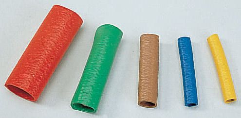 SES Sterling Expandable Neoprene Red Cable Sleeve, 1.75mm Diameter, 20mm Length, Helavia Series