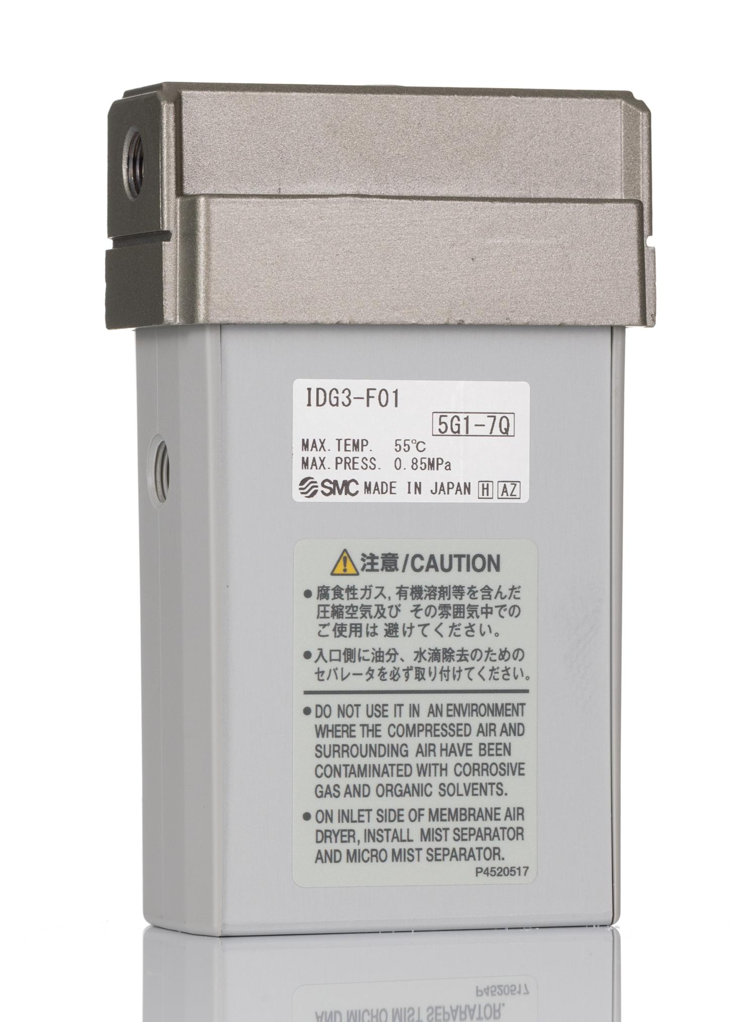 SMC Membrane Compressed Air Dryer -20°C, IDG3-F01