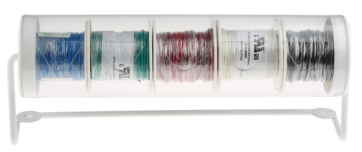 Alpha Wire Hook-up Wire PVC Series Assorted 0.23 mm² Hook Up Wire, 24 AWG, 7/0.20 mm, 30m, PVC Insulation, HUKIT40 NC032