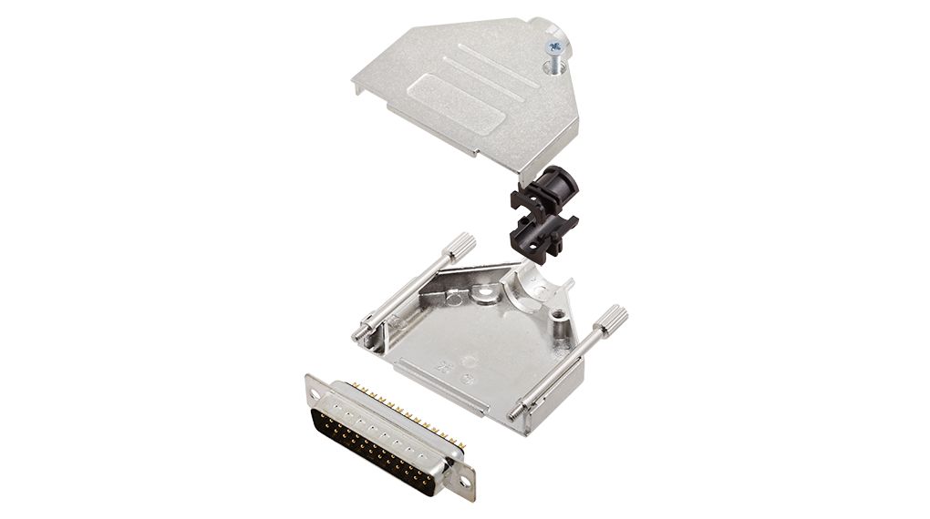 Encitech Connectors, 6355 Series D Sub Hoods For Use With For Cable