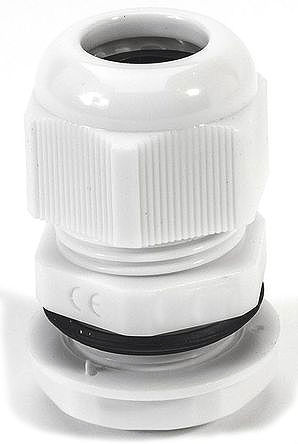 HellermannTyton NGM Series Grey Nylon Cable Gland, M63 Thread, 34mm min., 44mm max., IP68