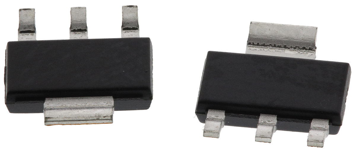 Texas Instruments LM317MDCY, Voltage Regulator 40V SOT-223 4-Pin