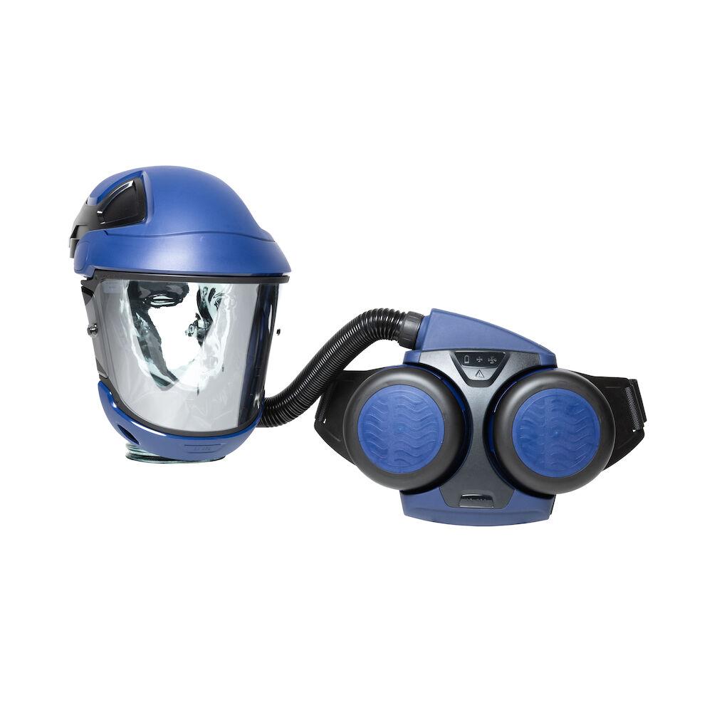 Sundstrom H10 Series Powered Powered Respirator Kit Helmet (without Lens), 2 Filters, EN 12941