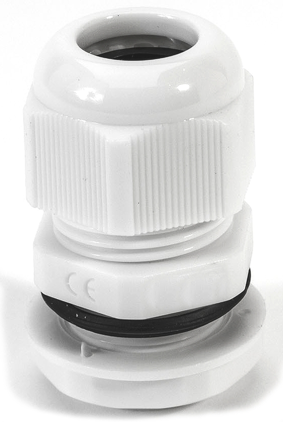 HellermannTyton NGM Series Grey Nylon Cable Gland, M32 Thread, 18mm min., 25mm max., IP68