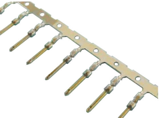Amphenol Communications Solutions, L17RR Series, Male Crimp D-sub Connector Contact, Gold over Nickel, 24 → 28