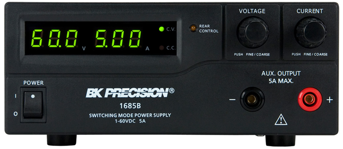 BK Precision 1688B Series Digital Bench Power Supply, 18V, 20A, 1-Output, 360W