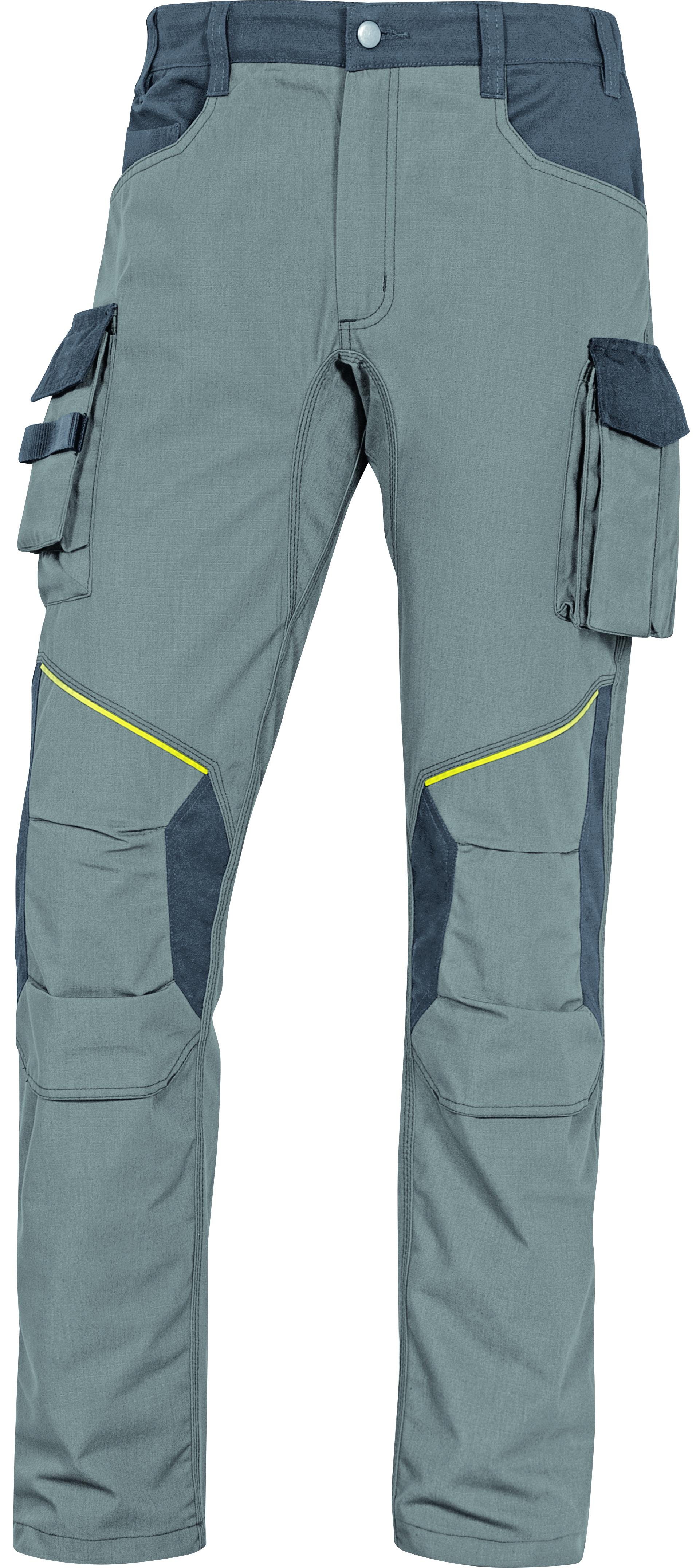 Delta Plus MACH CORPORATE Unisex's Grey 35% Cotton Ripstop, Canvas 65% Polyester, Size M Waist Size 38/40 in W 32.5in L