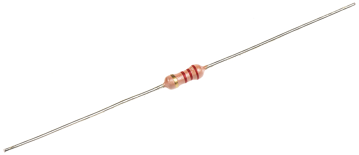 RS PRO 2.2kΩ Carbon Film Resistor 0.5W ±5%