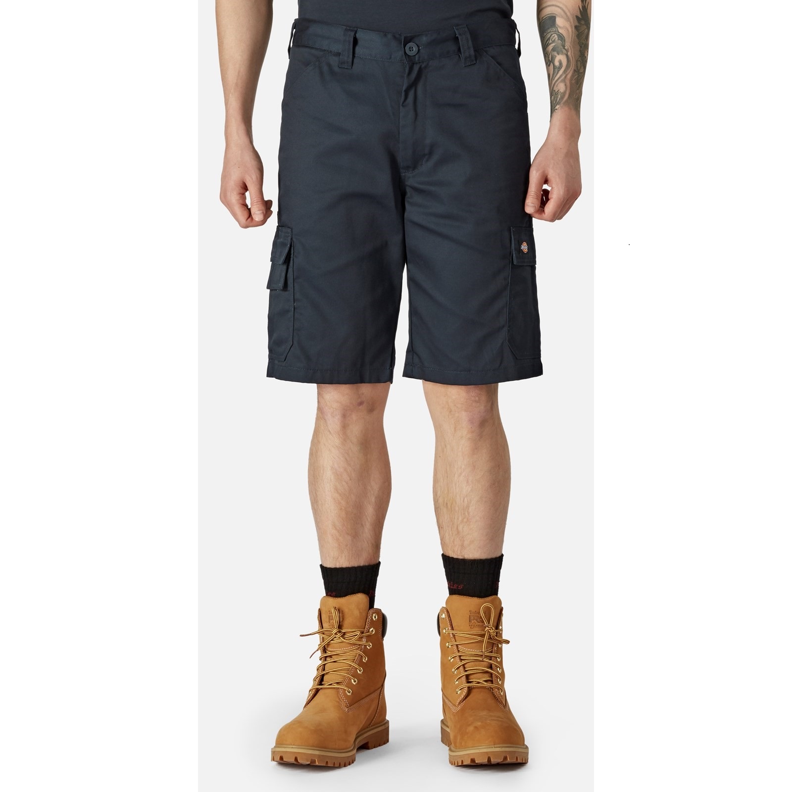 Dickies Everyday Navy 35% Cotton, 65% Polyester Work shorts, 34cm