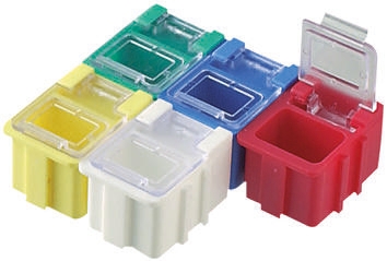 Licefa Green ABS Compartment Box, 21mm x 29mm x 22mm
