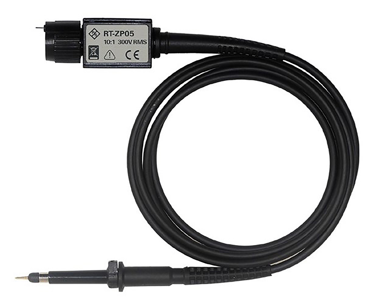 Rohde & Schwarz RT-Z Series RT-ZP05 Oscilloscope Probe, Voltage Type, 500MHz, 1:10, BNC Connector