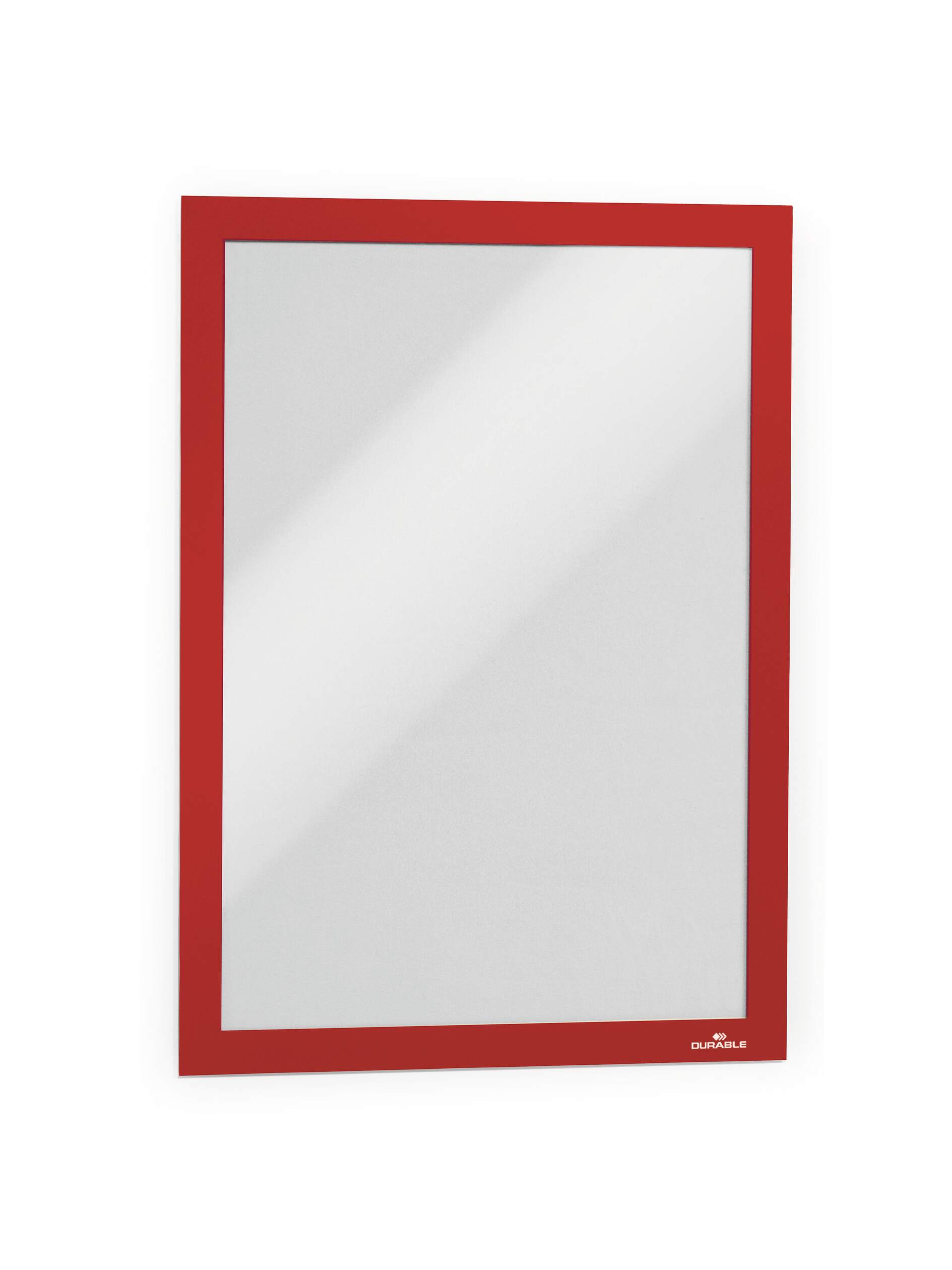 Durable DURAFRAME® Red A4 Smooth and rigid Information Frame, 323mm Height, 236mm Width