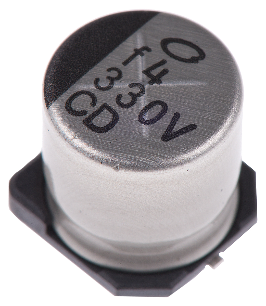 Nichicon 330μF Aluminium Electrolytic Capacitor 35V dc, Surface Mount - UCD1V331MNL1GS