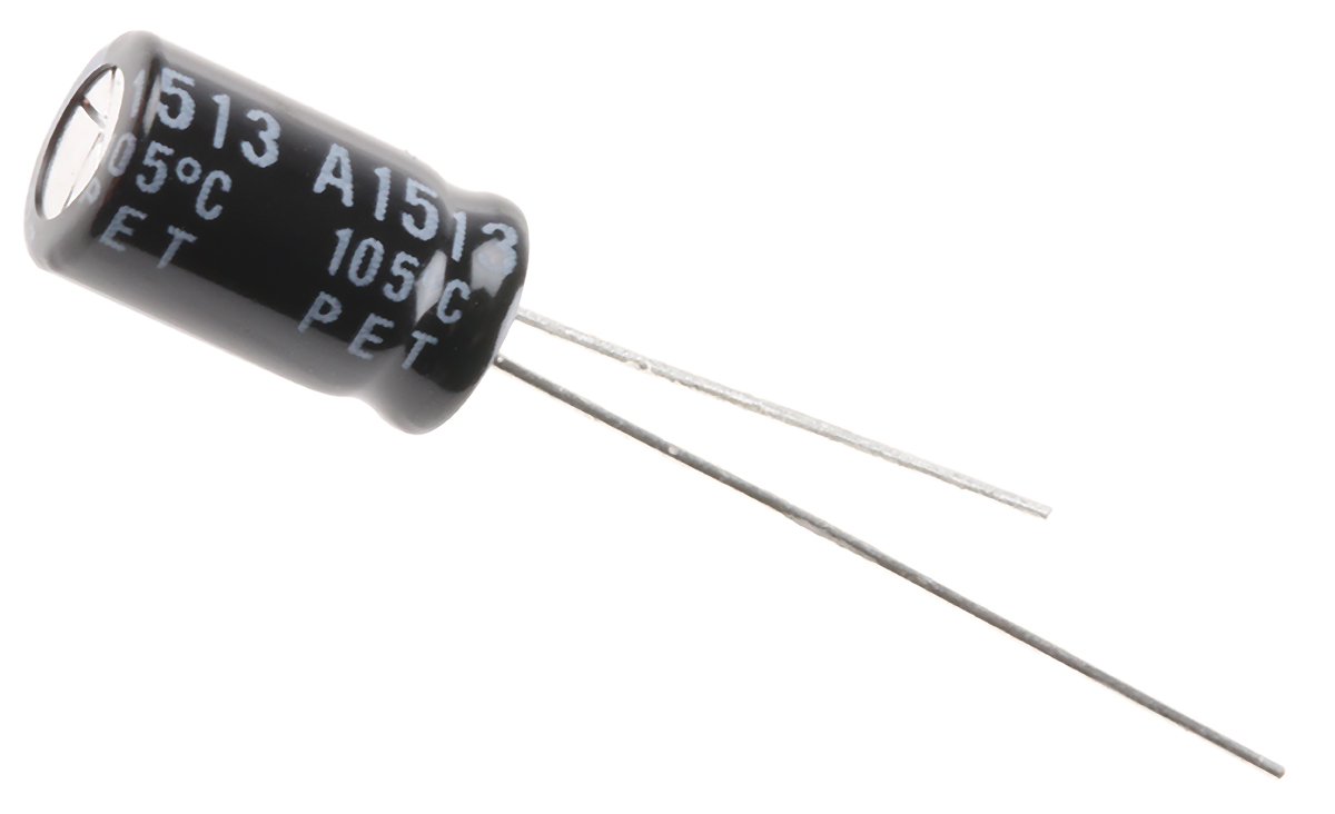 Rubycon 470μF Aluminium Electrolytic Capacitor 6.3V dc, Radial, Through Hole - 6.3ZLH470MEFC6.3X11