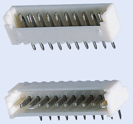 Molex PicoBlade Series Right Angle Through Hole PCB Header, 15 Contact(s), 1.25 mm Pitch, 1 Row, Shrouded