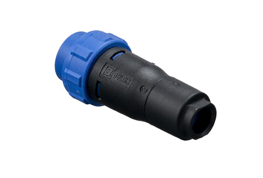 Bulgin Circular Connector, 2 Contacts, Cable, Miniature Connector, Plug, Male, IP68, Buccaneer 400 Series