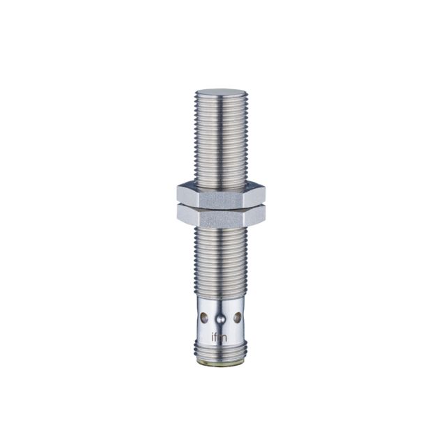 ifm electronic Inductive Threaded Barrel Proximity Sensor, M12, 4 mm Detection, PNP NO, 10 → 30 V dc