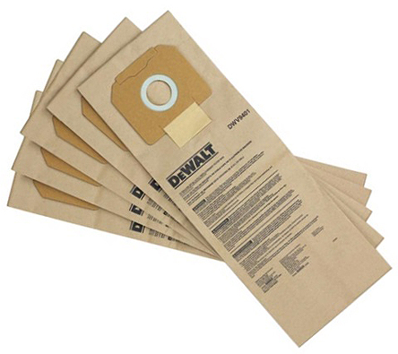 DeWALT Vacuum Bag, For Use With DeWALT Dust Extractors