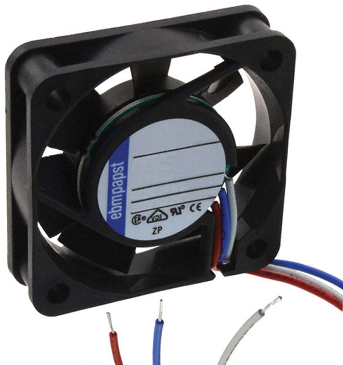 ebm-papst 400 F Series Axial Fan, 5 V dc, DC Operation, 9m³/h, 900mW, 40 x 40 x 10mm
