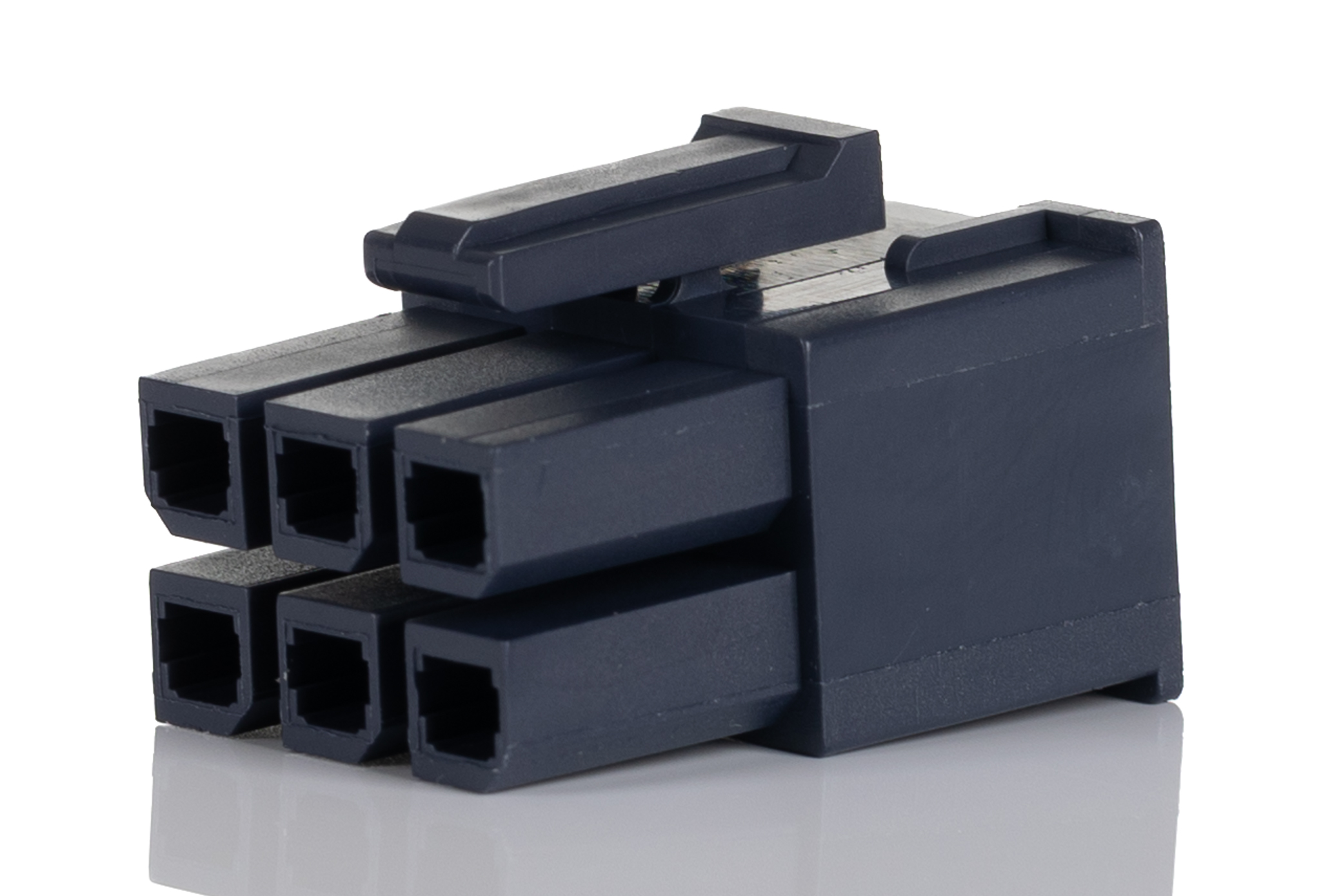 Molex, Mega-Fit Male Connector Housing, 5.7mm Pitch, 6 Way, 2 Row