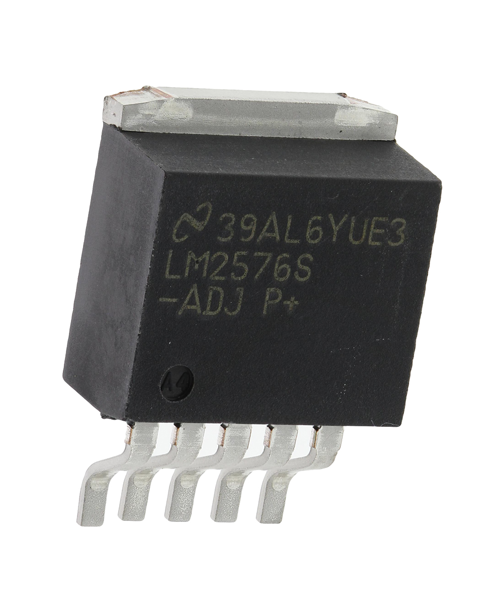 Texas Instruments, LM2576S-ADJ/NOPB Step-Down Switching Regulator, 1-Channel 3A Adjustable 5-Pin, D2PAK