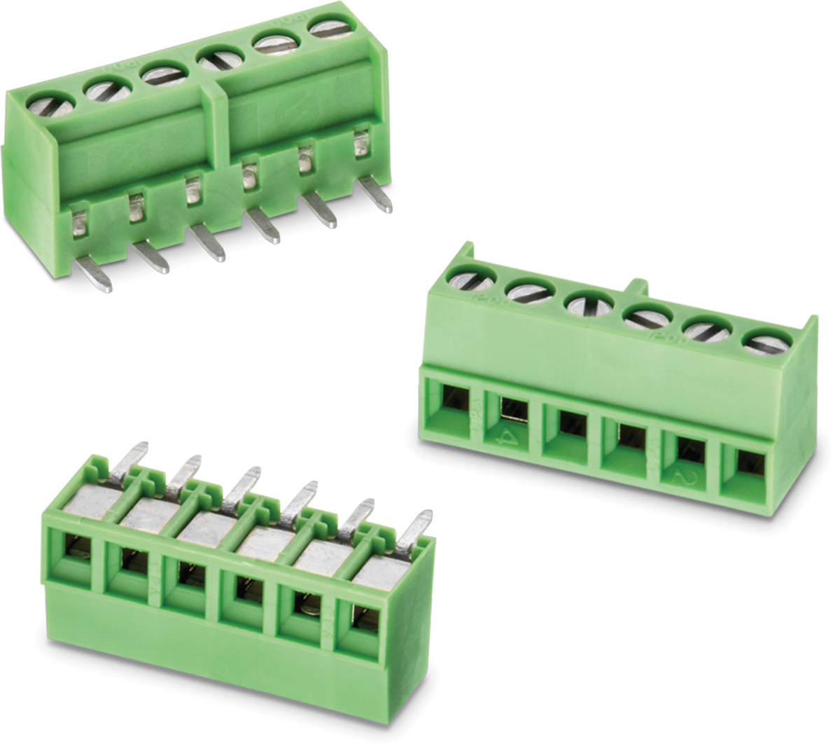 Wurth Elektronik 2431 Series PCB Terminal Block, 6-Contact, 3.5mm Pitch, PCB Mount, 1-Row, Solder Termination