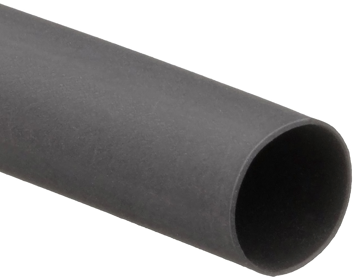 TE Connectivity Halogen Free Heat Shrink Tubing, Black 52.8mm Sleeve Dia. x 38m Length 2:1 Ratio, VERSAFIT Series