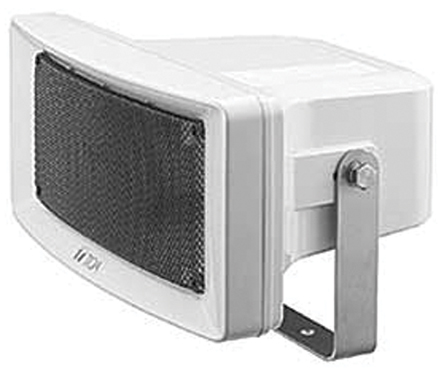 TOA CS-304 30W White Horn Speaker, 120 Hz → 15 kHz, 170 Ω, 330 Ω, IP65