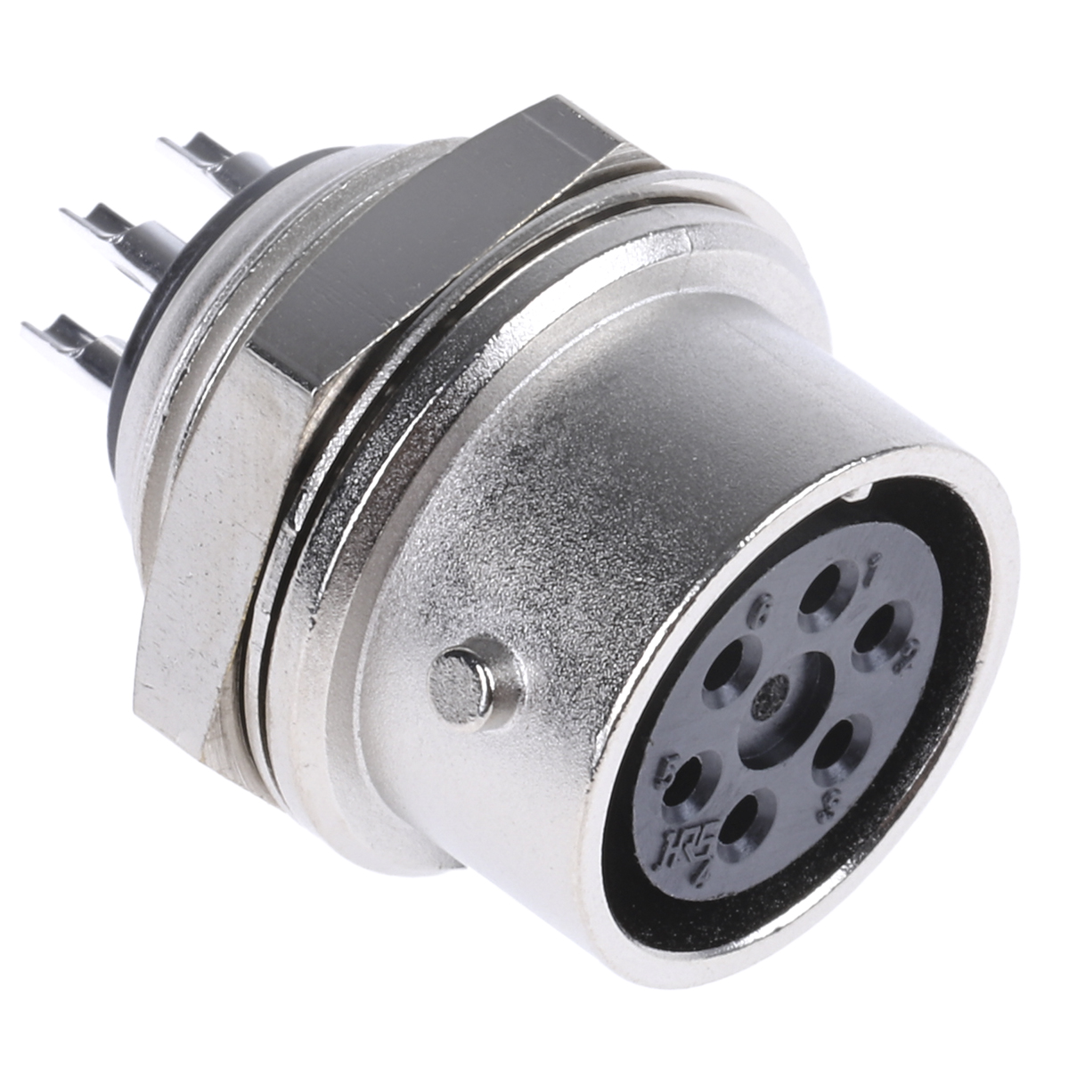 Hirose Circular Connector, 6 Contacts, Panel, Miniature Connector, Socket, Female, RM Series