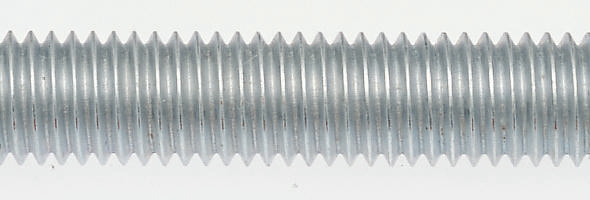 RS PRO Zinc Plated Steel Threaded Rod, M12, 1m