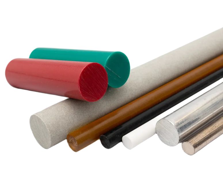 Goodfellow Polyimide PI Rod, 200mm x 12.7mm Diameter