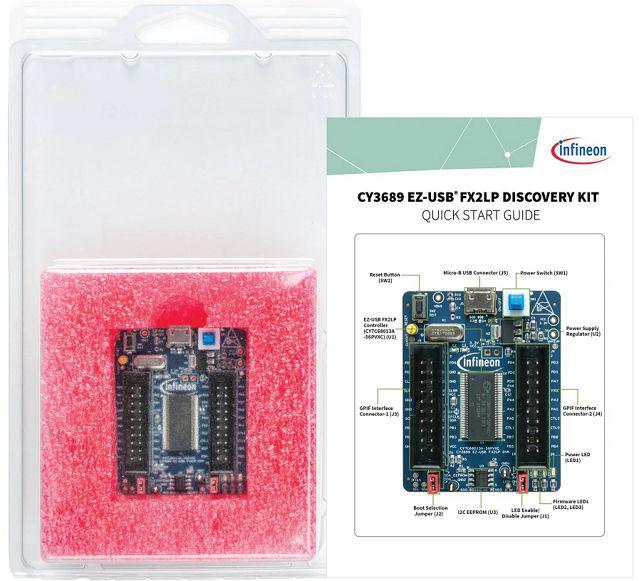 Infineon Discovery Kit USB Microcontroller Microcontroller Board CY3689