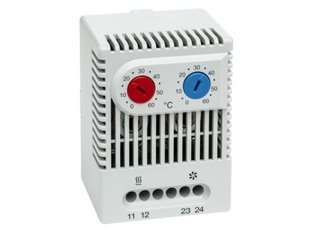 RS PRO 1NO/1NC Thermostat, 15A, 120V ac, -45 → 80°C