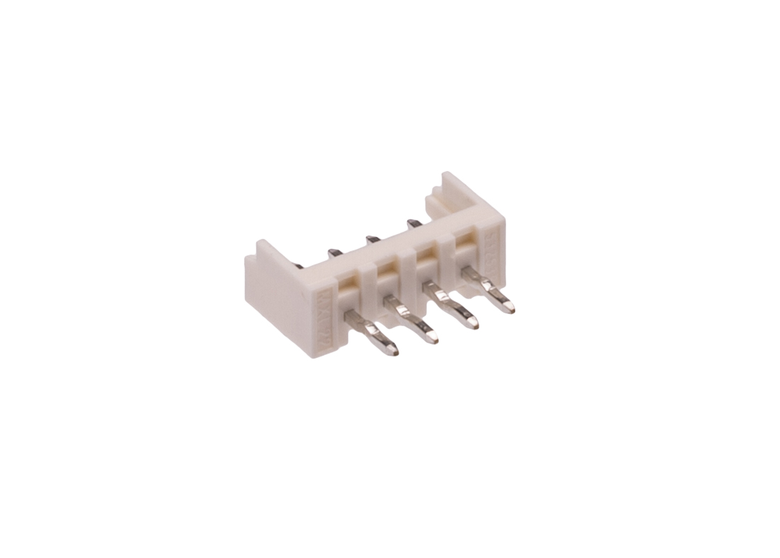 Molex Micro-Latch Series Vertical Through Hole PCB Header, 4 Contact(s), 2 mm Pitch, 1 Row, Shrouded