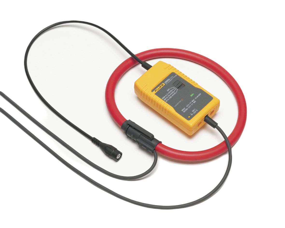 Fluke I3000 FLEX Current Clamp, BNC Adapter Adapter, 3000A ac AC Max, Current Output