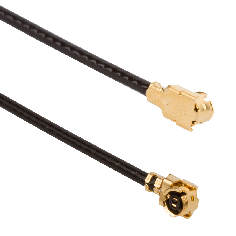 Amphenol RF AMC Series Male AMC to Male AMC, 100 mm 50 Ω