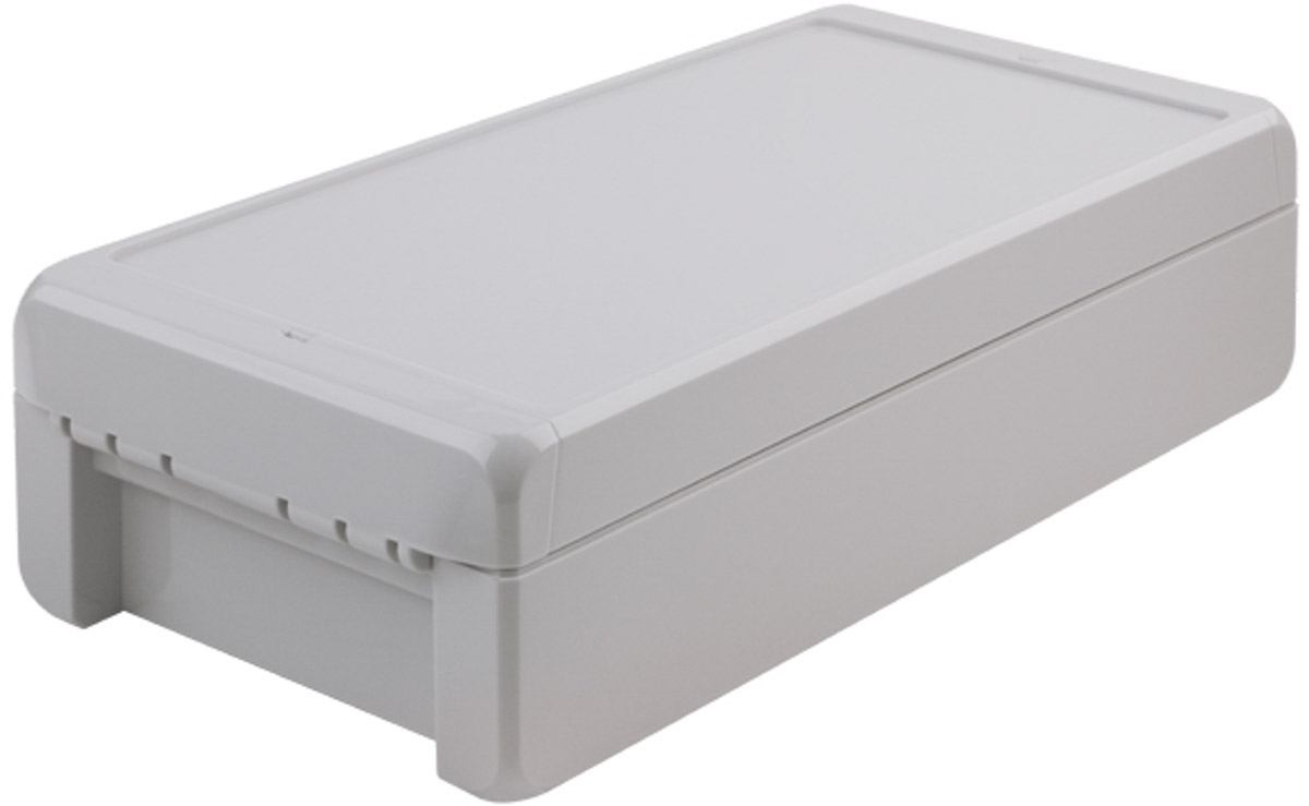 Bopla Bocube Series Light Grey ABS Enclosure, IP66, IP68, Light Grey Lid, 231 x 125 x 60mm
