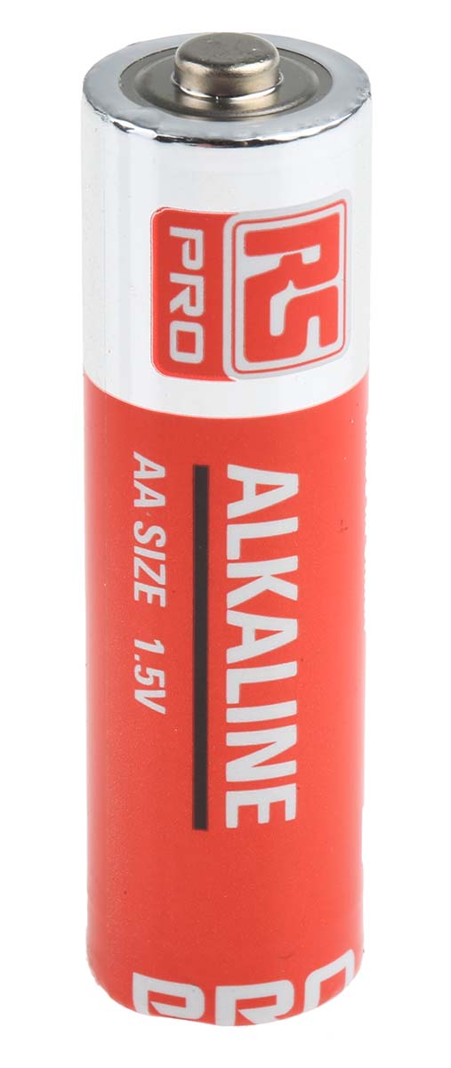 RS PRO Alkaline AA Batteries 1.5V